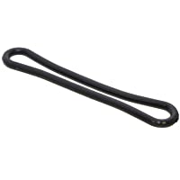 25x anillos de tensión de goma ovalados 8mm x 20cm anillos de tensión negros lona del remolque